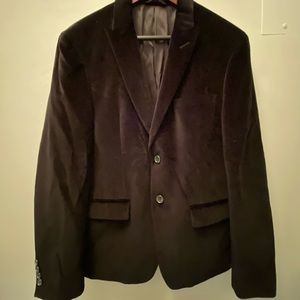 Calvin Klein suede blazer